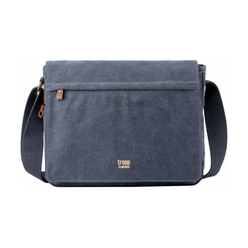 Troop London Troop London - Classic Canvas Laptop Messenger Bag Luggage & Bags > Messenger Bags >Troop London Bags > Classic Canvas Bags > Laptop Messenger Bags emmy-jane-boutique.myshopify.com
