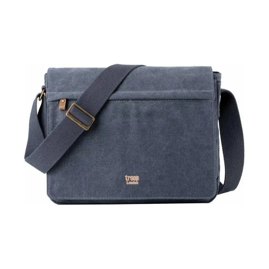 Troop London Troop London - Classic Canvas Laptop Messenger Bag Luggage & Bags > Messenger Bags >Troop London Bags > Classic Canvas Bags > Laptop Messenger Bags emmy-jane-boutique.myshopify.com