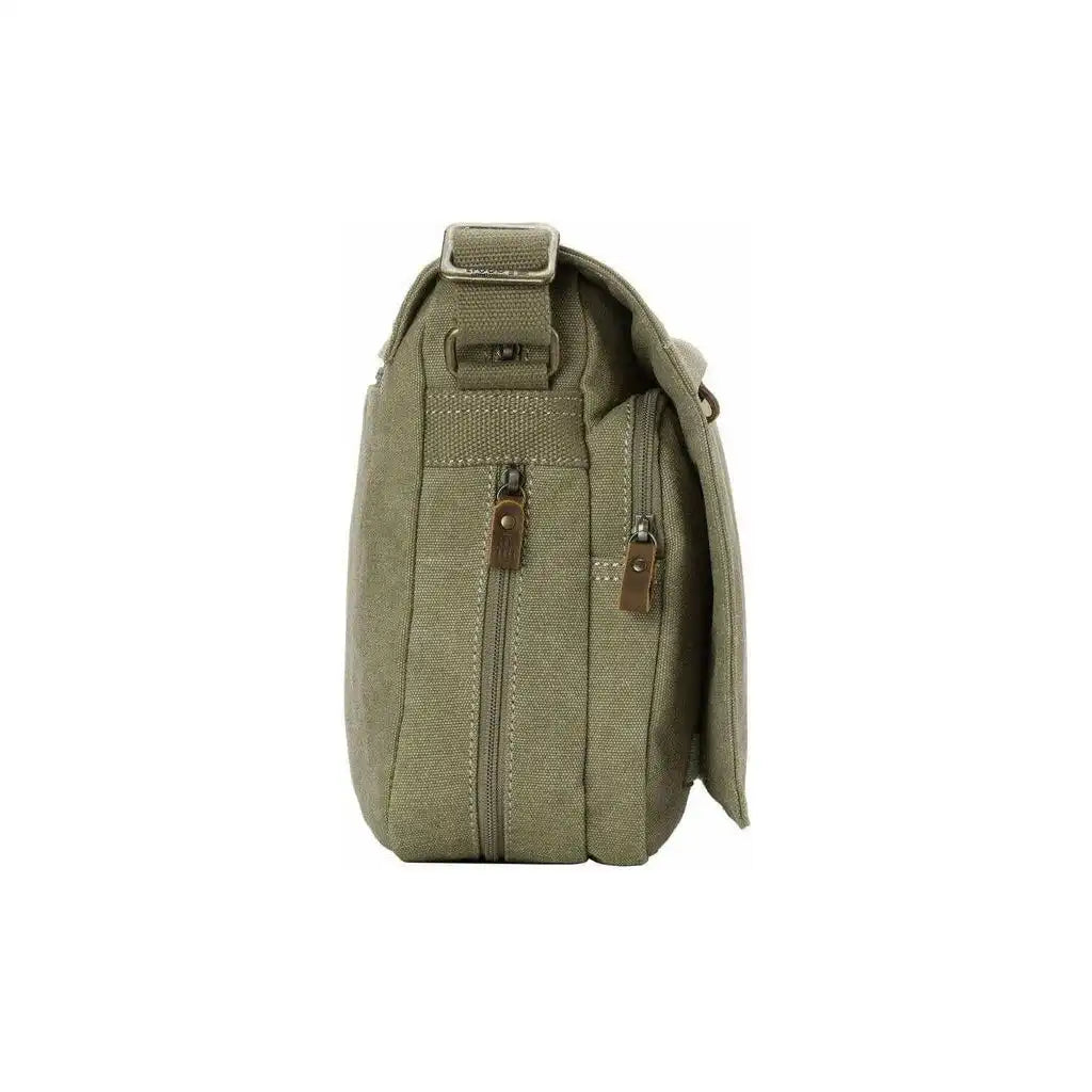 Troop London Canvas Messenger Bag - Troop London Classic - 6 Great Colours 3032 - Apparel & Accessories > Handbags, Wallets & Cases > Handbags > Crossbody Bags emmy-jane-boutique.myshopify.com