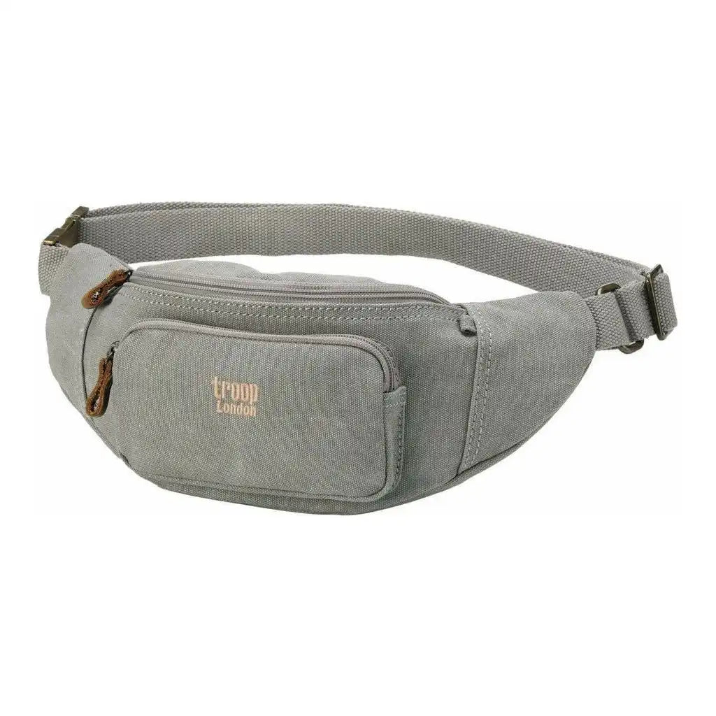 Troop London Canvas Bag - Troop London Classic - 8 Colours Luggage & Bags > Fanny Packs > Waist Bags > Troop London Bags > Classic Canvas Waist Bag emmy-jane-boutique.myshopify.com