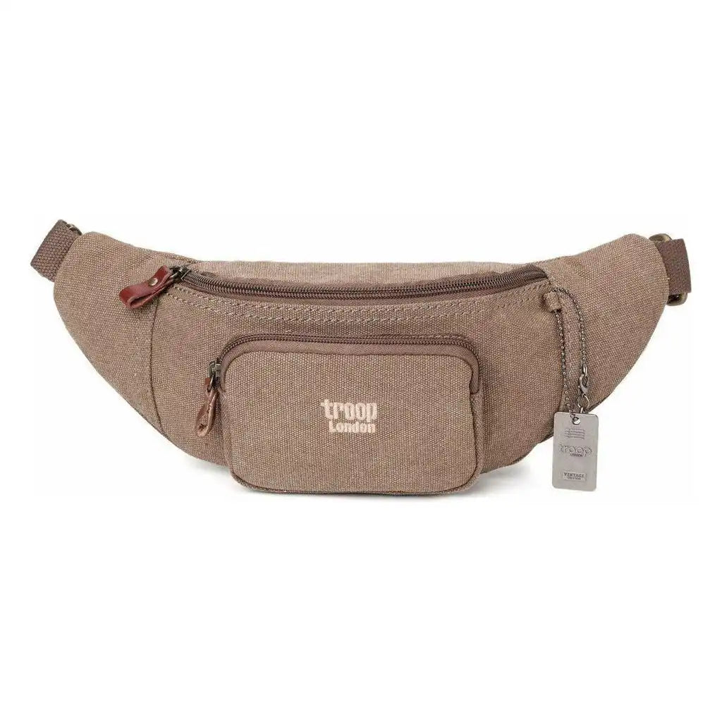 Troop London Canvas Bag - Troop London Classic - 8 Colours Luggage & Bags > Fanny Packs > Waist Bags > Troop London Bags > Classic Canvas Waist Bag emmy-jane-boutique.myshopify.com