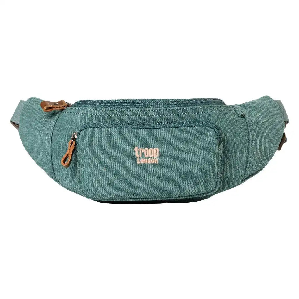Troop London Canvas Bag - Troop London Classic - 8 Colours Luggage & Bags > Fanny Packs > Waist Bags > Troop London Bags > Classic Canvas Waist Bag emmy-jane-boutique.myshopify.com