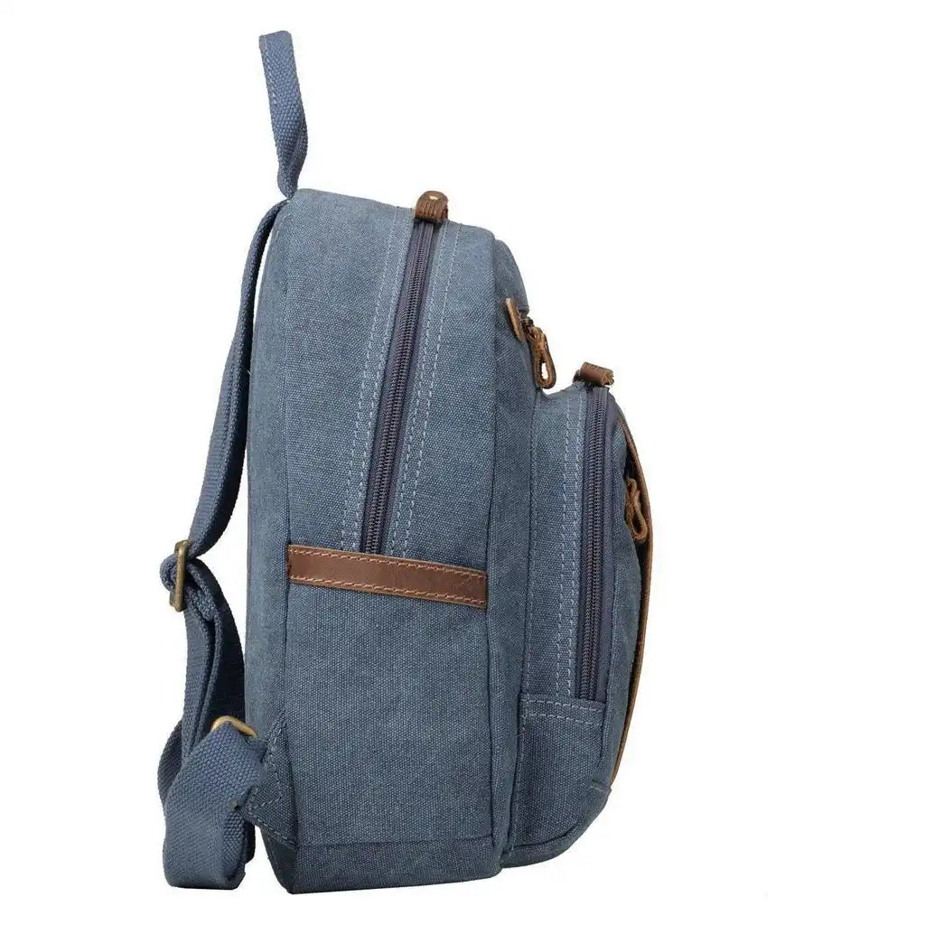 Troop London Small Canvas Backpack - Troop London Classic Canvas Backpack Luggage & Bags > Backpacks > Backpacks > Small Canvas Backpack > Troop London Classic Canvas Backpack emmy-jane-boutique.myshopify.com