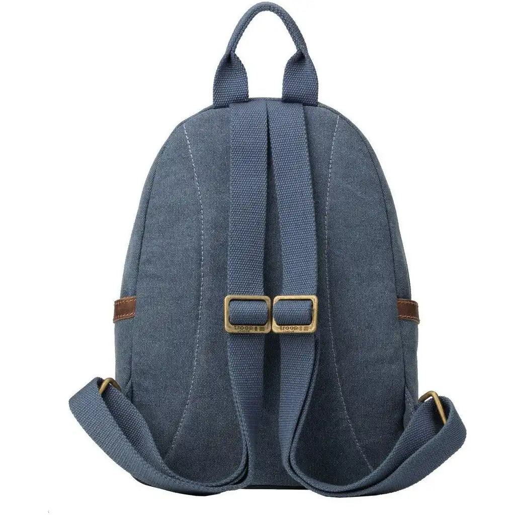 Troop London Small Canvas Backpack - Troop London Classic Canvas Backpack Luggage & Bags > Backpacks > Backpacks > Small Canvas Backpack > Troop London Classic Canvas Backpack emmy-jane-boutique.myshopify.com