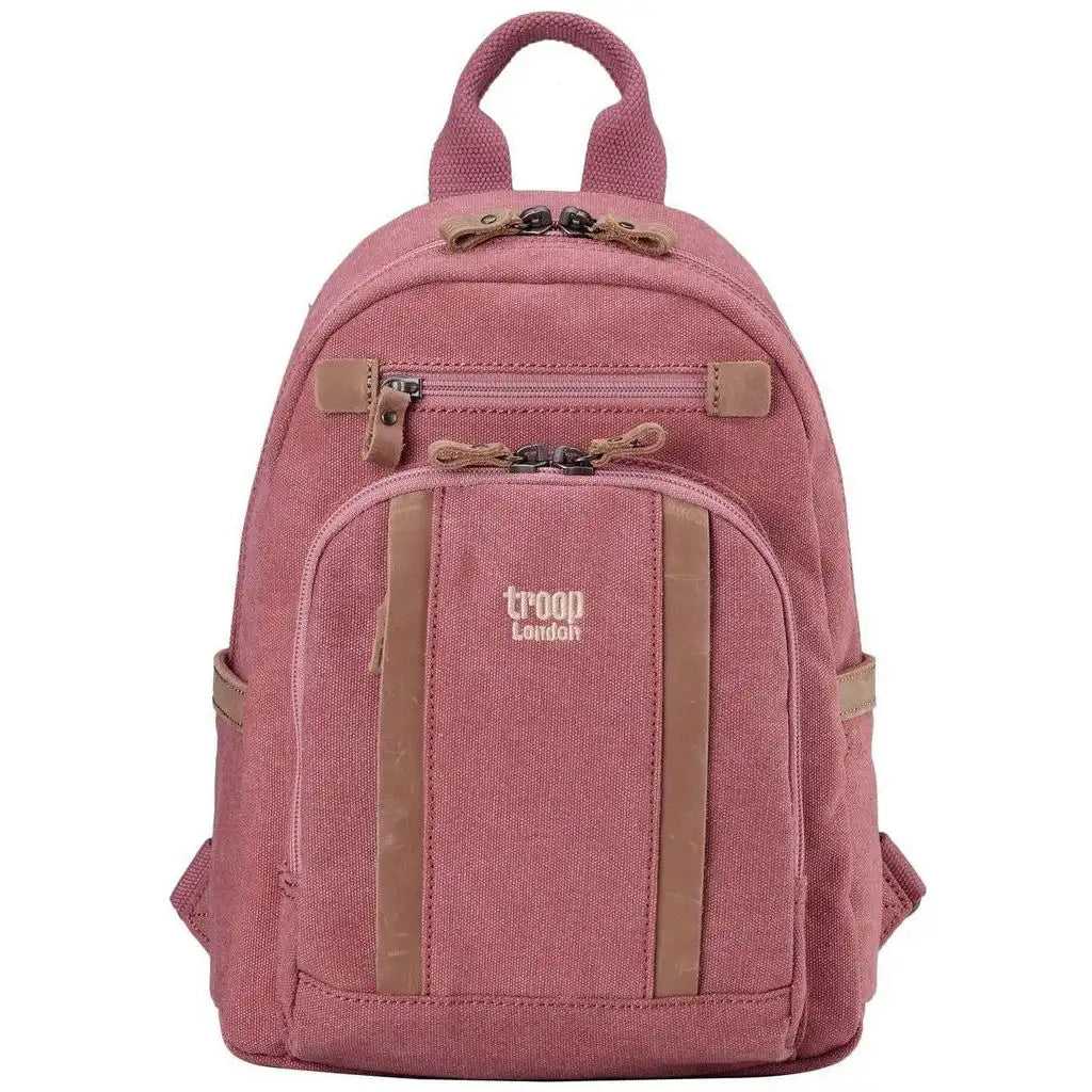 Troop London Small Canvas Backpack - Troop London Classic Canvas Backpack Luggage & Bags > Backpacks > Backpacks > Small Canvas Backpack > Troop London Classic Canvas Backpack emmy-jane-boutique.myshopify.com
