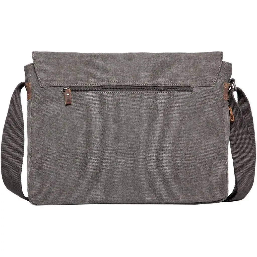 Troop London Canvas Laptop Messenger Bag - Troop London Classic - 18'' Diagonally Luggage & Bags > Messenger Bags > Canvas Crossbody Bags > Across body Bag > Troop London Bags > Troop London Classic Cross Body Bag > Canvas Laptop Messenger Bag emmy-jane-boutique.myshopify.com