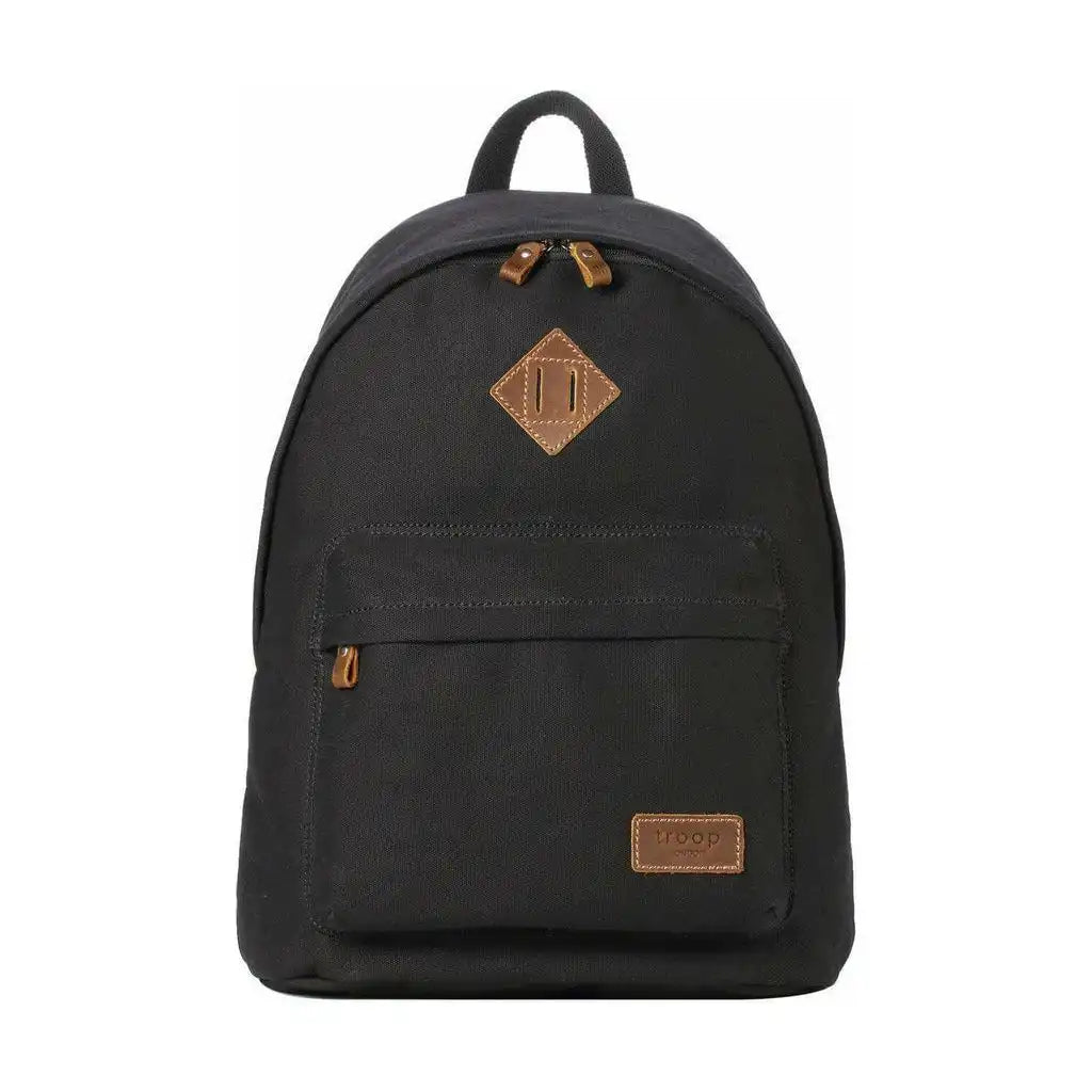 Troop London Canvas Backpack - Troop London Heritage Casual Daypack - 11 Great Colours Luggage & Bags > Backpacks > Troop London Bags > Heritage Canvas Backpacks > Smart Casual Daypack emmy-jane-boutique.myshopify.com