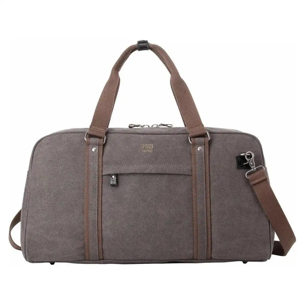 Troop London Troop Classic Canvas Travel Bag – Large Weekend Duffel (5 Colours) Luggage & Bags > Duffel Bags > Large Holdall > Weekend Bag > Troop Classic Canvas Travel Bags > Duffel Bag emmy-jane-boutique.myshopify.com