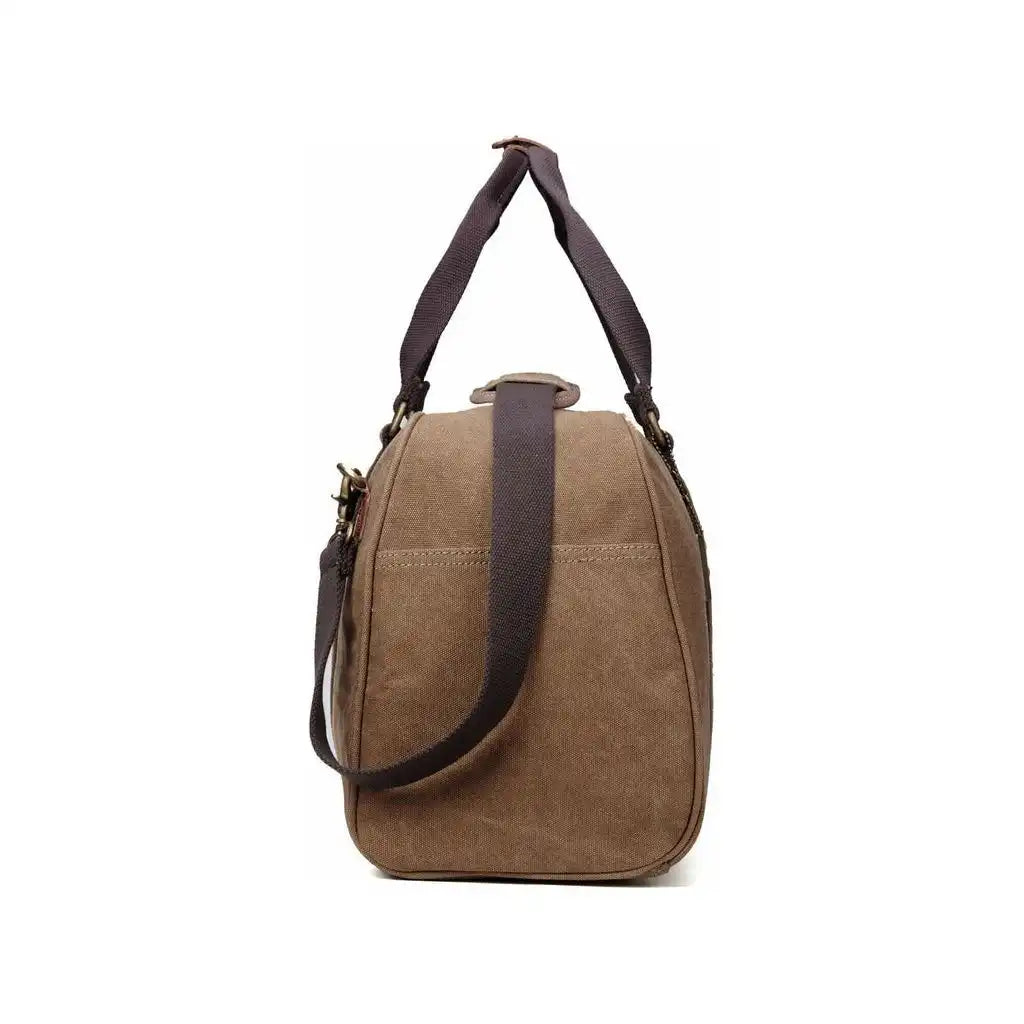 Troop London Troop Classic Canvas Travel Bag – Large Weekend Duffel (5 Colours) Luggage & Bags > Duffel Bags > Large Holdall > Weekend Bag > Troop Classic Canvas Travel Bags > Duffel Bag emmy-jane-boutique.myshopify.com