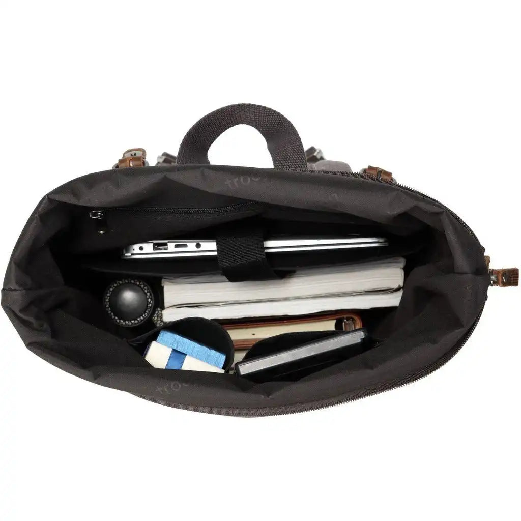 Troop London Laptop Backpack - Troop London - Heritage Canvas 15" Smart Casual Daypack Luggage & Bags > Backpacks > Laptop Backpack > Troop London Bags > Heritage Canvas Backpacks > 15" Laptop Backpacks > Smart Casual Daypack emmy-jane-boutique.myshopify.com