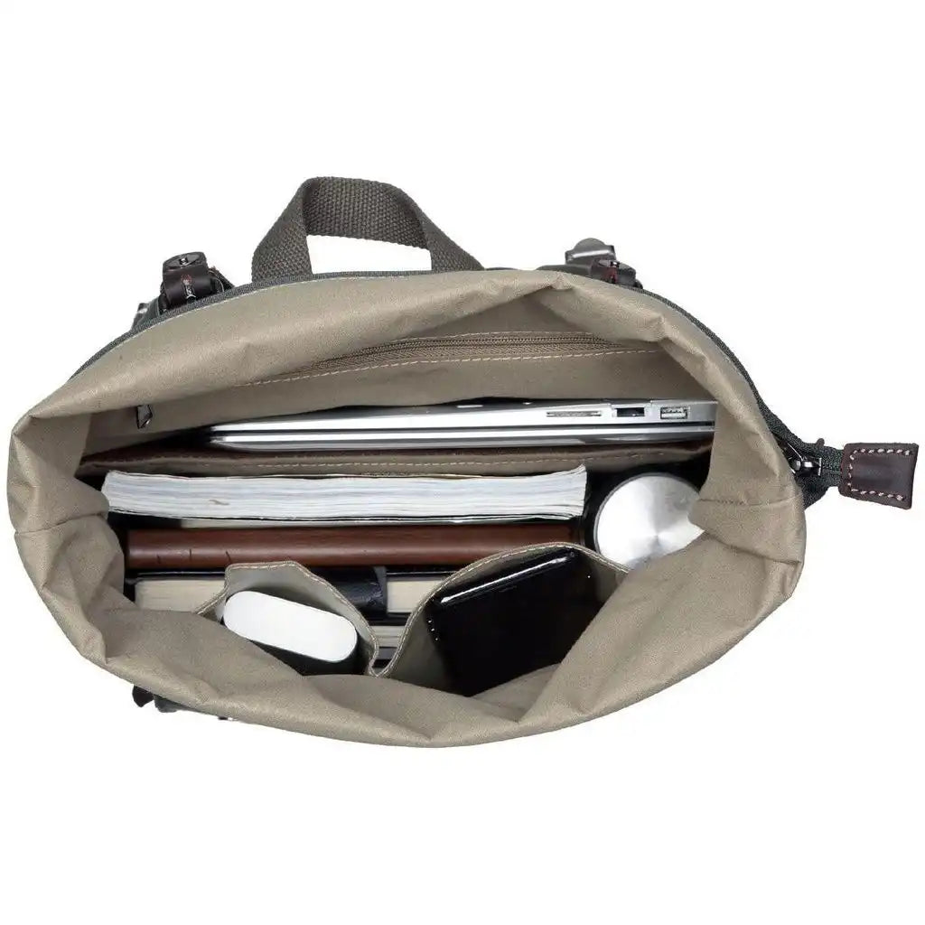 Troop London Laptop Backpack - Troop London - Heritage Canvas 15" Smart Casual Daypack Luggage & Bags > Backpacks > Laptop Backpack > Troop London Bags > Heritage Canvas Backpacks > 15" Laptop Backpacks > Smart Casual Daypack emmy-jane-boutique.myshopify.com