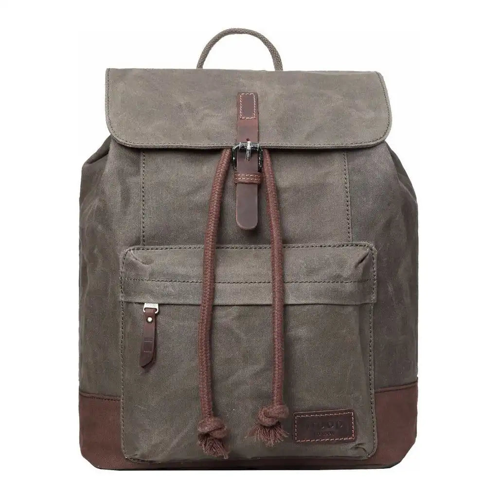 Troop London Troop London - Heritage - Canvas Laptop Backpack Smart Casual - Tablet Friendly 3032 - Apparel & Accessories > Handbags, Wallets & Cases > Backpacks emmy-jane-boutique.myshopify.com