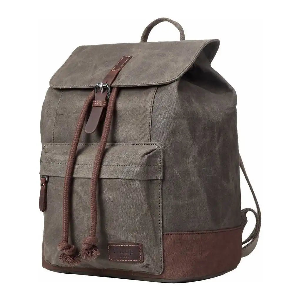 Troop London Troop London - Heritage - Canvas Laptop Backpack Smart Casual - Tablet Friendly 3032 - Apparel & Accessories > Handbags, Wallets & Cases > Backpacks emmy-jane-boutique.myshopify.com
