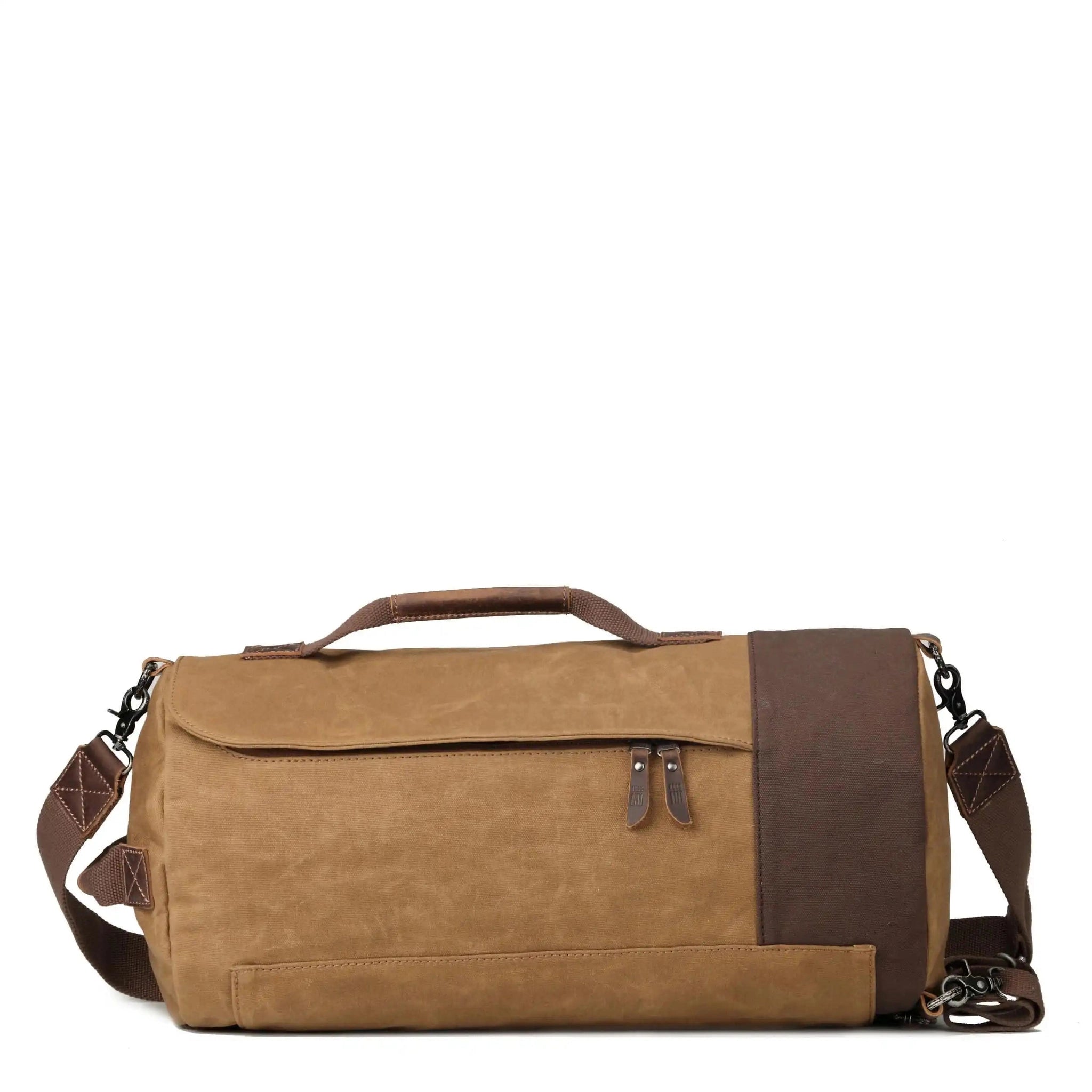 Troop London Unisex Canvas Duffel Backpack | Travel Laptop Bag Crossbody Holdall Travel Luggage holdall Bag emmy-jane-boutique.myshopify.com