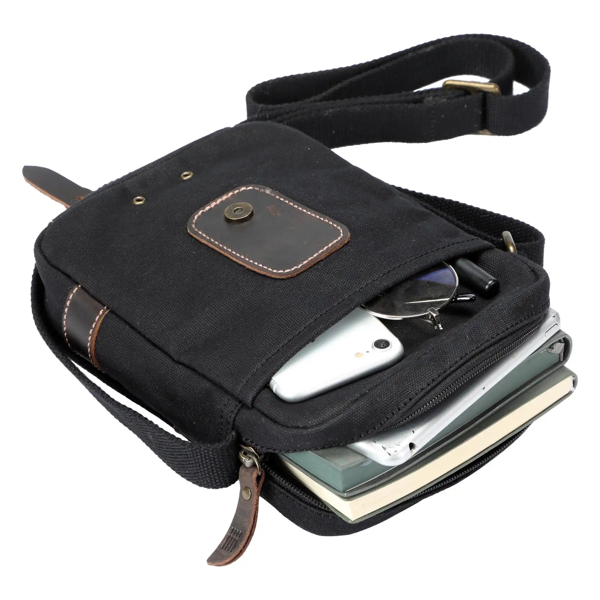 Troop London Troop London Heritage Canvas Across Small Travel Bag Luggage & Bags > Messenger Bags > Canvas Crossbody Bags > Across body Bag > Troop London Bags > Troop London Classic Cross Body Bag emmy-jane-boutique.myshopify.com