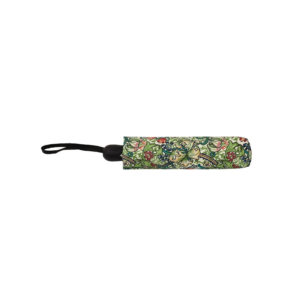 Signare Tapestry William Morris Golden Lily - Automatic Folding Umbrella Umbrella emmy-jane-boutique.myshopify.com