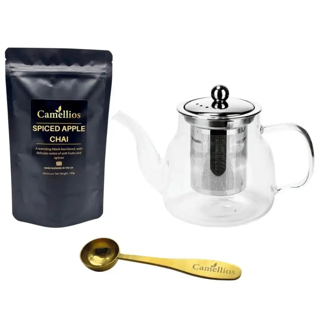 Camellios Loose Leaf Tea Set - Tea Gift Food, Beverages & Tobacco > Beverages > Tea & Infusions > Herbal Teas > Herbal Tea Gift Set emmy-jane-boutique.myshopify.com
