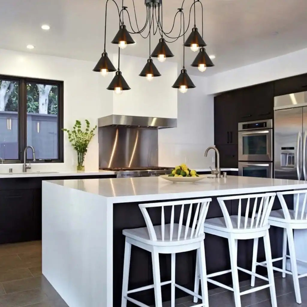 LEDSone Spider Light - Ceiling Pendant Light Multi Outlet 8 Way Home & Garden > Lighting > Lighting Fixtures > Ceiling Light Fixtures > Spider Lights > Ceiling Pendant Light > Multi Outlet 8 Way Ceiling Light emmy-jane-boutique.myshopify.com