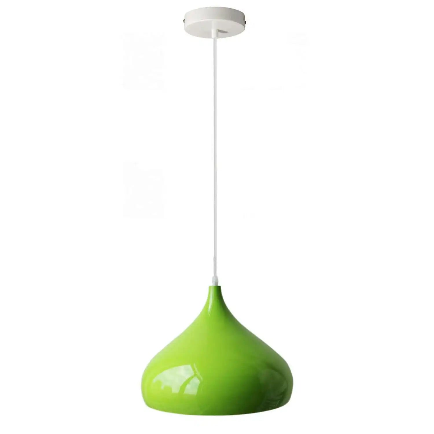 LEDSone Industrial Vintage Metal Ceiling Green Hanging Pendant Lamp Shade Home & Garden > Lighting > Lighting Fixtures > Ceiling Light Fixtures > Green Metal Ceiling Lights emmy-jane-boutique.myshopify.com