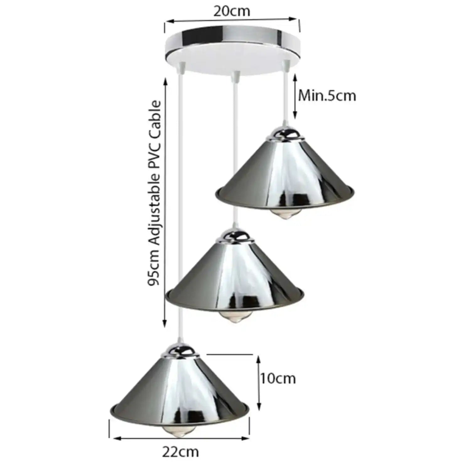 LEDSone Vintage Industrial Retro Loft Style Ceiling Lamp Shade Pendant Home & Garden > Lighting > Lighting Fixtures > Ceiling Light Fixtures > Vintage Industrial Retro Loft Style Ceiling Lamp Shade Pendant emmy-jane-boutique.myshopify.com