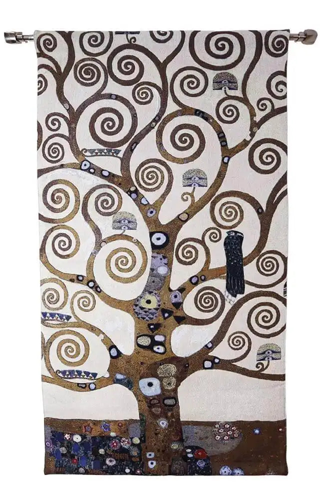 Signare Tapestry Gustav Klimt Tree of Life Tree - Wall Hanging 68cm x 138cm Home & Garden > Decor > Artwork > Posters, Prints, & Visual Artwork > Tapastry Wall Hangings emmy-jane-boutique.myshopify.com
