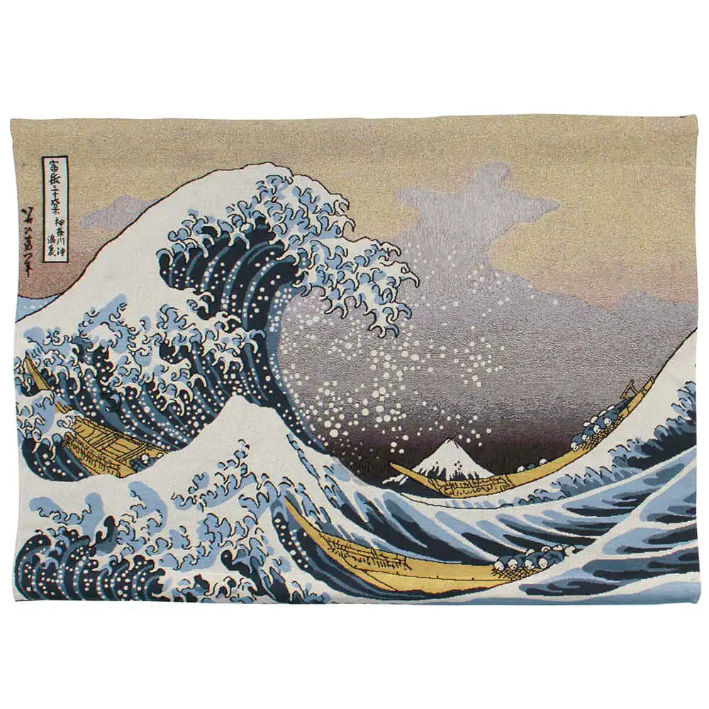 Signare Tapestry Great Wave off Kanagawa - Wall Hanging 69cm x 100cm Home & Garden > Decor > Artwork > Posters, Prints, & Visual Artwork > Tapastry Wall Hangings emmy-jane-boutique.myshopify.com