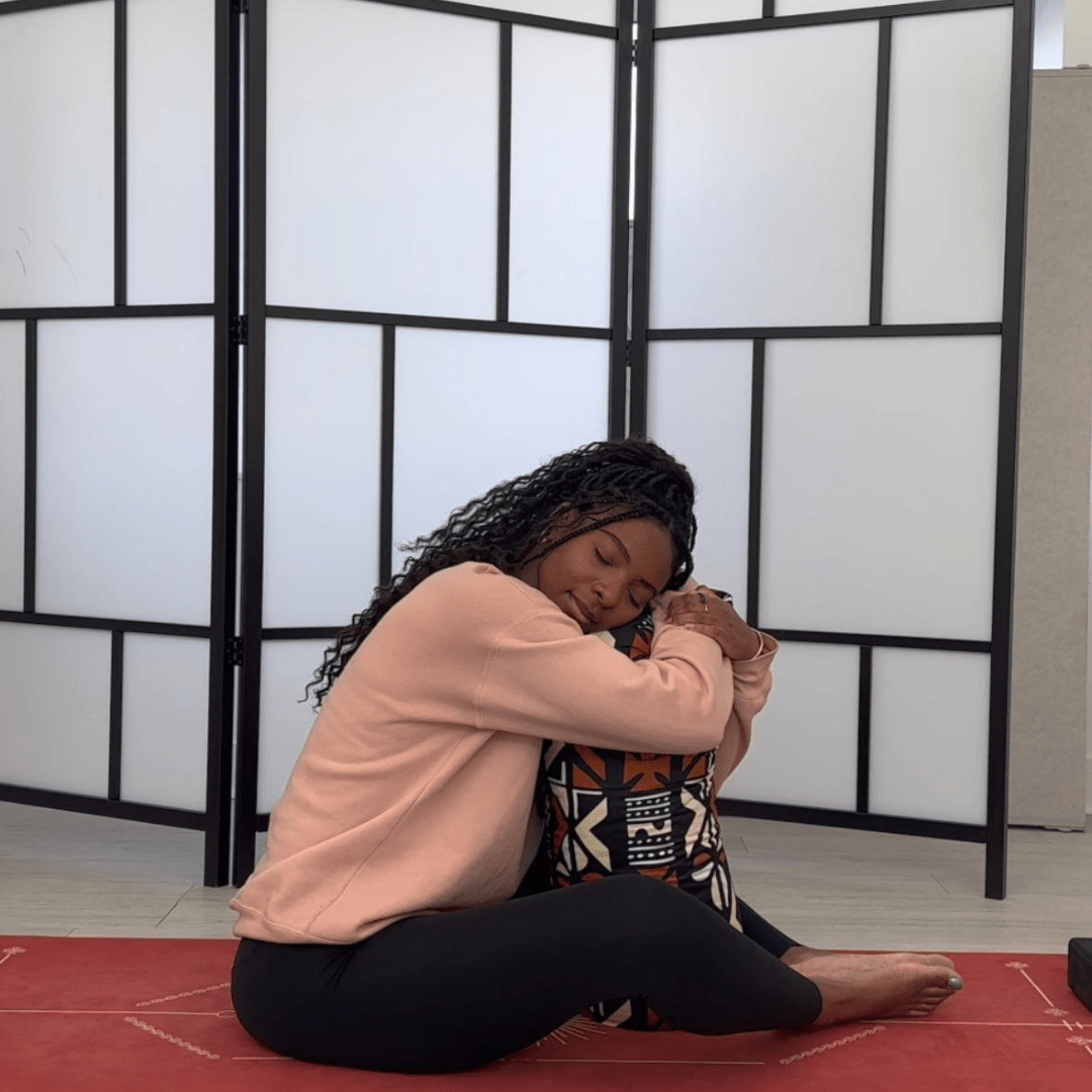 restorative yoga bolster