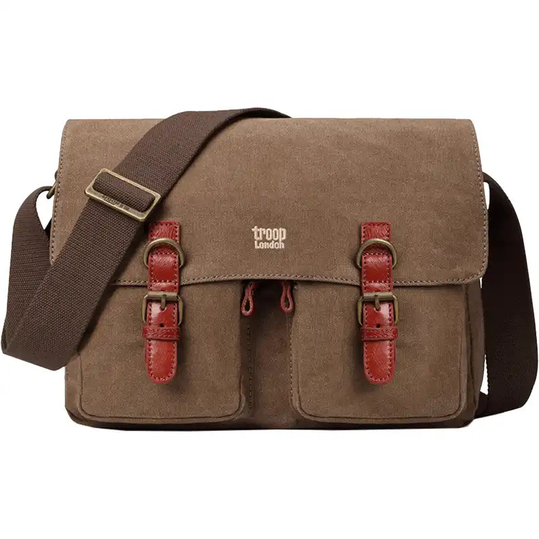 Troop London Troop London - Classic - Canvas Messenger Bag - 5 Colours Luggage & Bags > Messenger Bags > Canvas Crossbody Bags > Across body Bag > Troop London Bags > Troop London Classic Cross Body Bag emmy-jane-boutique.myshopify.com