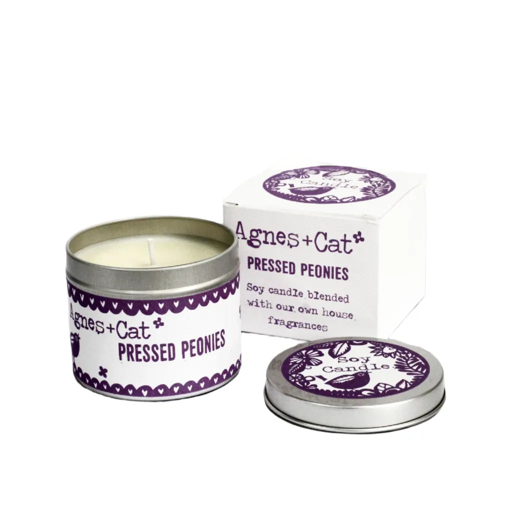 Agnes and Cat Agnes+Cat Soy Wax Tin Candles Vegan & Plastic-Free Home & Garden > Decor > Home Fragrances > Candles > Agnes and Cat Candles > Agnes+Cat Soy Wax Tin Candles > Vegan Candles > Plastic-Free Candles emmy-jane-boutique.myshopify.com