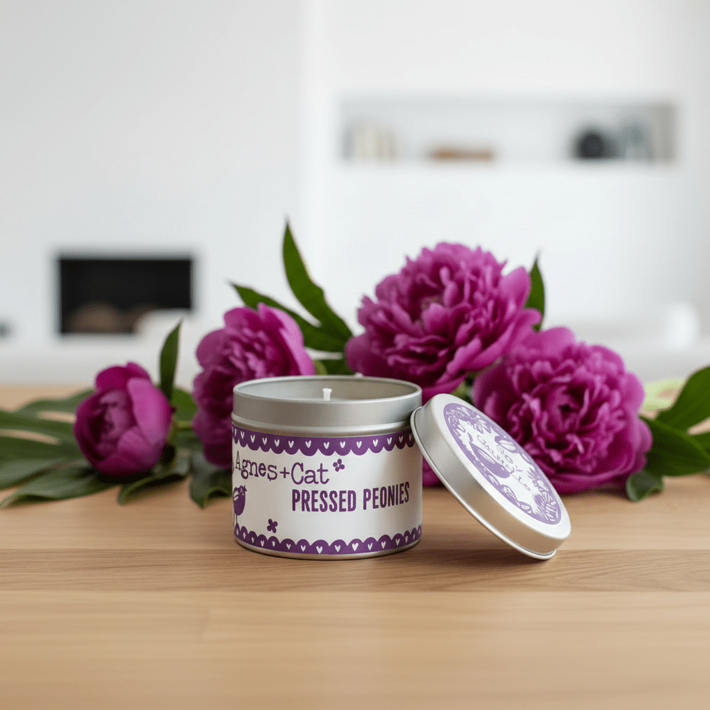 Agnes+Cat Soy Wax Tin Candles Vegan & Plastic-Free