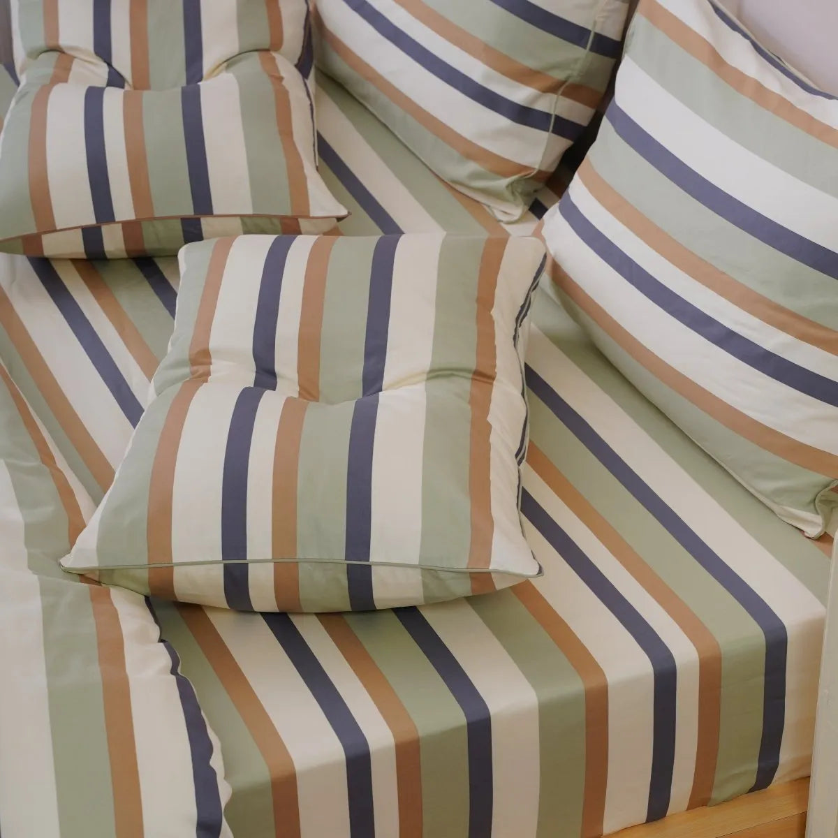 SHEET STORY Bamboo & Cotton Pillowcases - Ackly Bamboo Stripe Pillowcases Pair Home & Garden > Linens & Bedding > Bedding > Pillowcases & Shams > Bamboo & Cotton Pillow Cases > Striped Pillow Cases > Pillowcases emmy-jane-boutique.myshopify.com