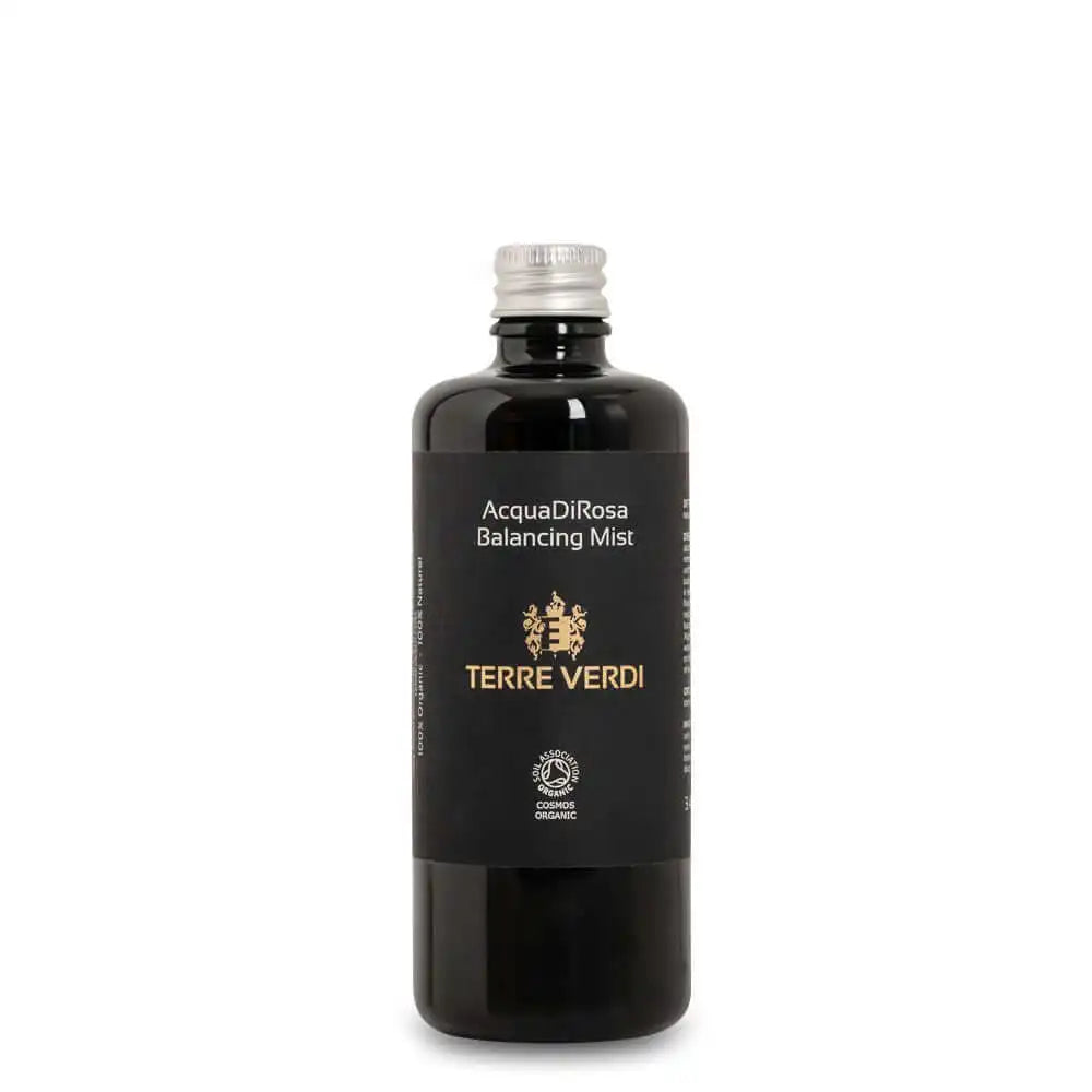 Terre Verdi Organic Skincare Acqua di Rosa Balancing Mist - Organic Rose Water Toner Health & Beauty > Personal Care > Cosmetics > Skin Care > Toners & Astringents > Vegan Toners > Natural Organic Facial Toner Mist emmy-jane-boutique.myshopify.com