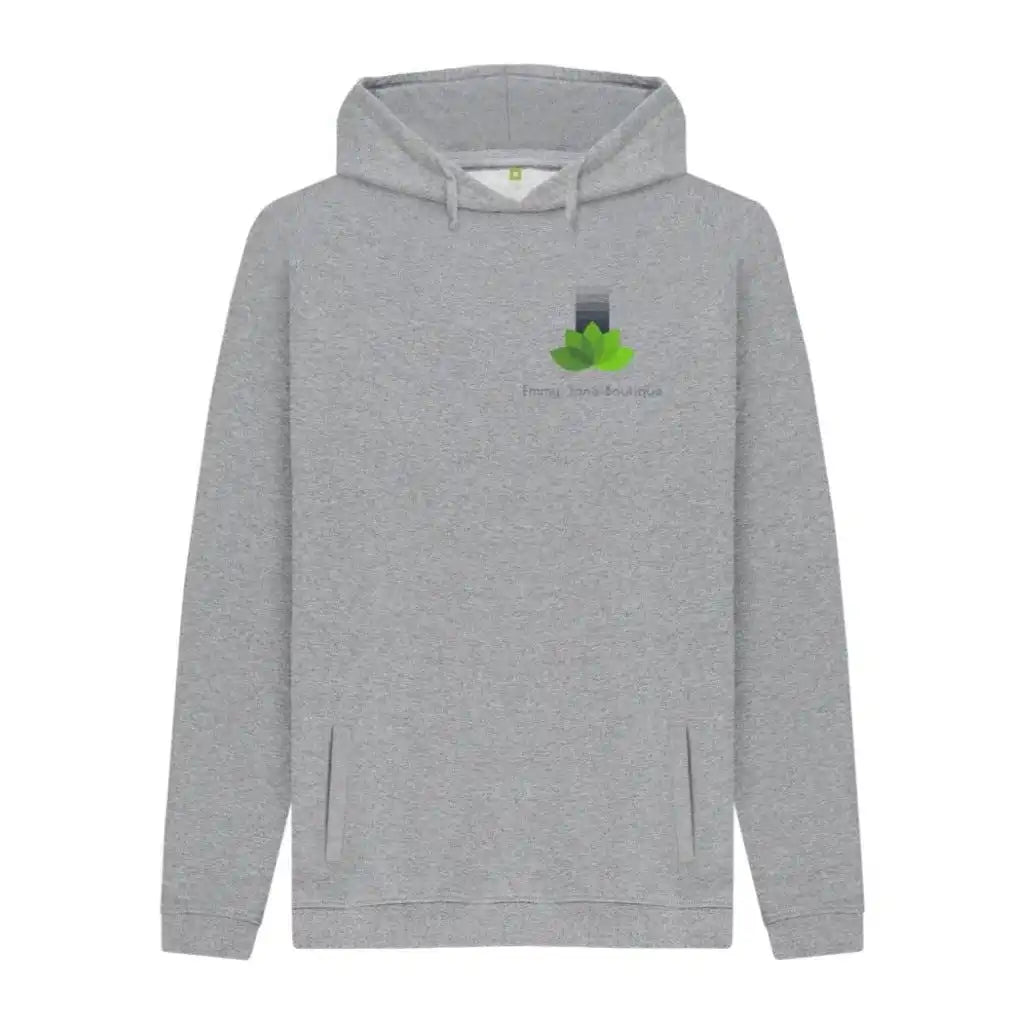 Ejb Mens Organic Cotton Hoodie - Ejb eco - Vegan Friendly - 5 Colours Apparel & Accessories > Clothing > Shirts & Tops > Mens Hoodies > Organic Cotton Pullover Hoodies > Eco-Friendly Hoodies emmy-jane-boutique.myshopify.com