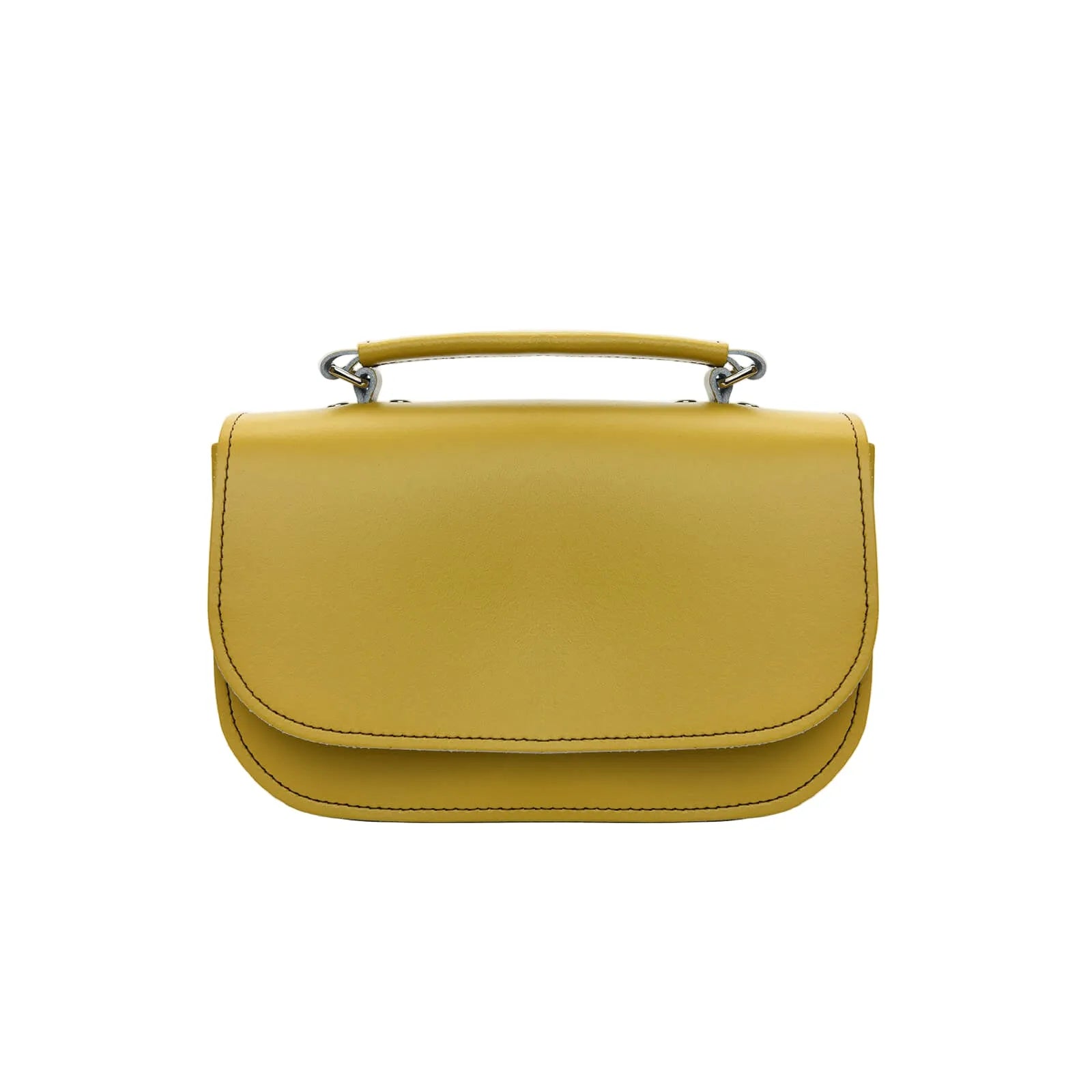 Zatchels Handmade Leather Handbag - Yellow Ochre 3 Way Clutch Bag Clothing & Accessories > Handbags, Wallets & Cases > Handbags > Handmade Handbags > Leather Handbags > Yellow Clutch Bags emmy-jane-boutique.myshopify.com