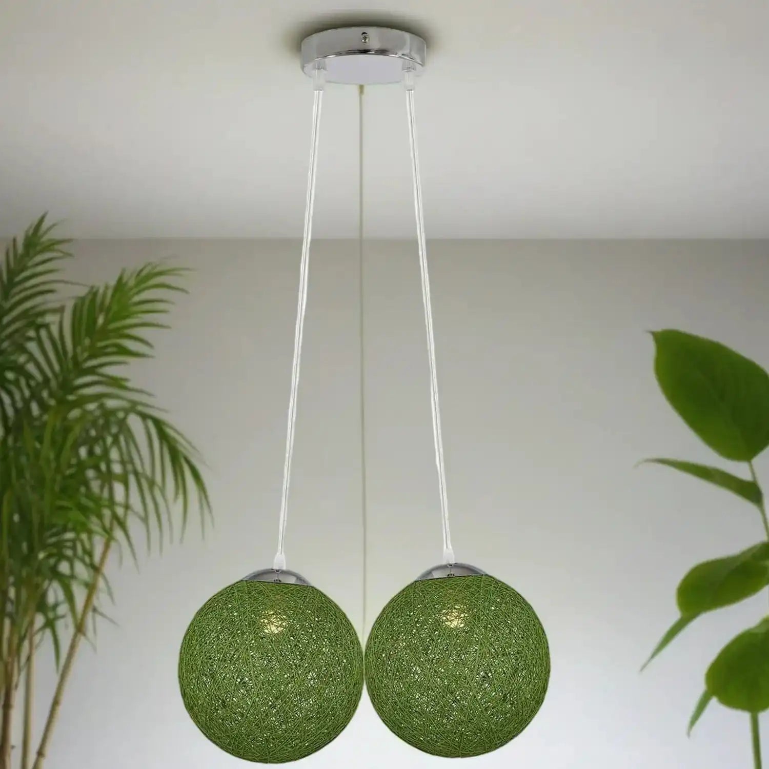 LEDSone Rattan Wicker Globe Pendant Light - 7 Colours Home & Garden > Lighting > Lighting Fixtures > Ceiling Light Fixtures > Bamboo Ceiling Lights > Rattan Ceiling Lights > Pendant Lights > Bamboo Lights emmy-jane-boutique.myshopify.com