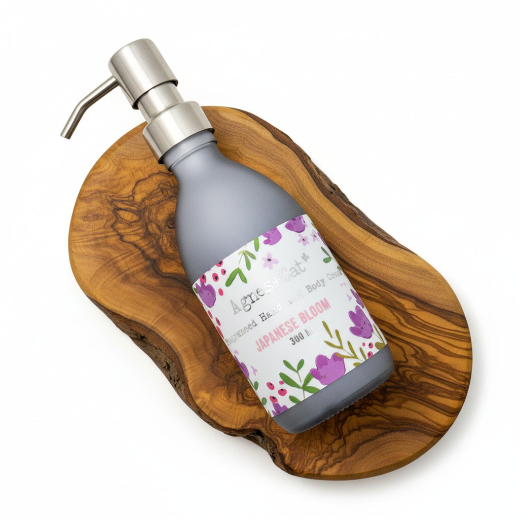 floral hand and body cream