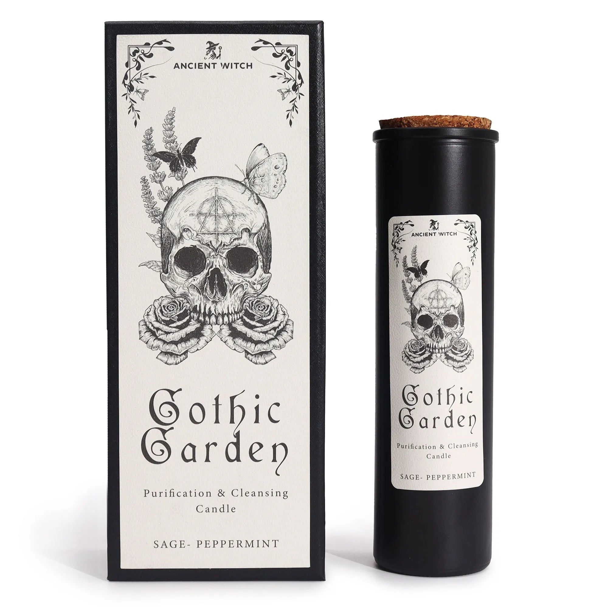 Ancient Wisdom Ancient Witch Ritual Candles - Gothic Garden Gift Boxed Candle Home & Garden > Decor > Candles & Home Fragrances > Candles > Spell and Ritual Candle > Ancient Witch Ritual Candles > Gothic Garden Gift Boxed Candle emmy-jane-boutique.myshopify.com