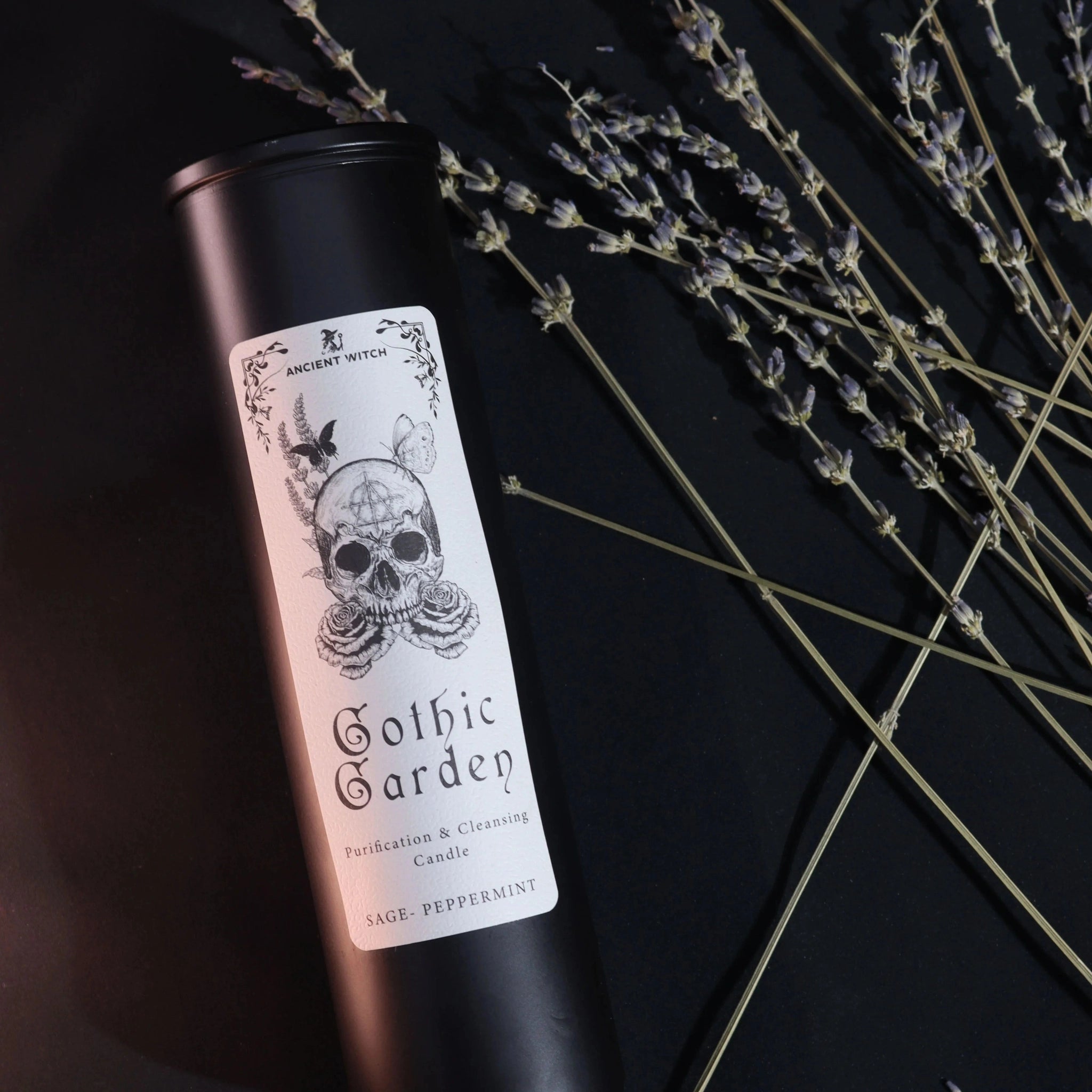 Ancient Wisdom Ancient Witch Ritual Candles - Gothic Garden Gift Boxed Candle Home & Garden > Decor > Candles & Home Fragrances > Candles > Spell and Ritual Candle > Ancient Witch Ritual Candles > Gothic Garden Gift Boxed Candle emmy-jane-boutique.myshopify.com