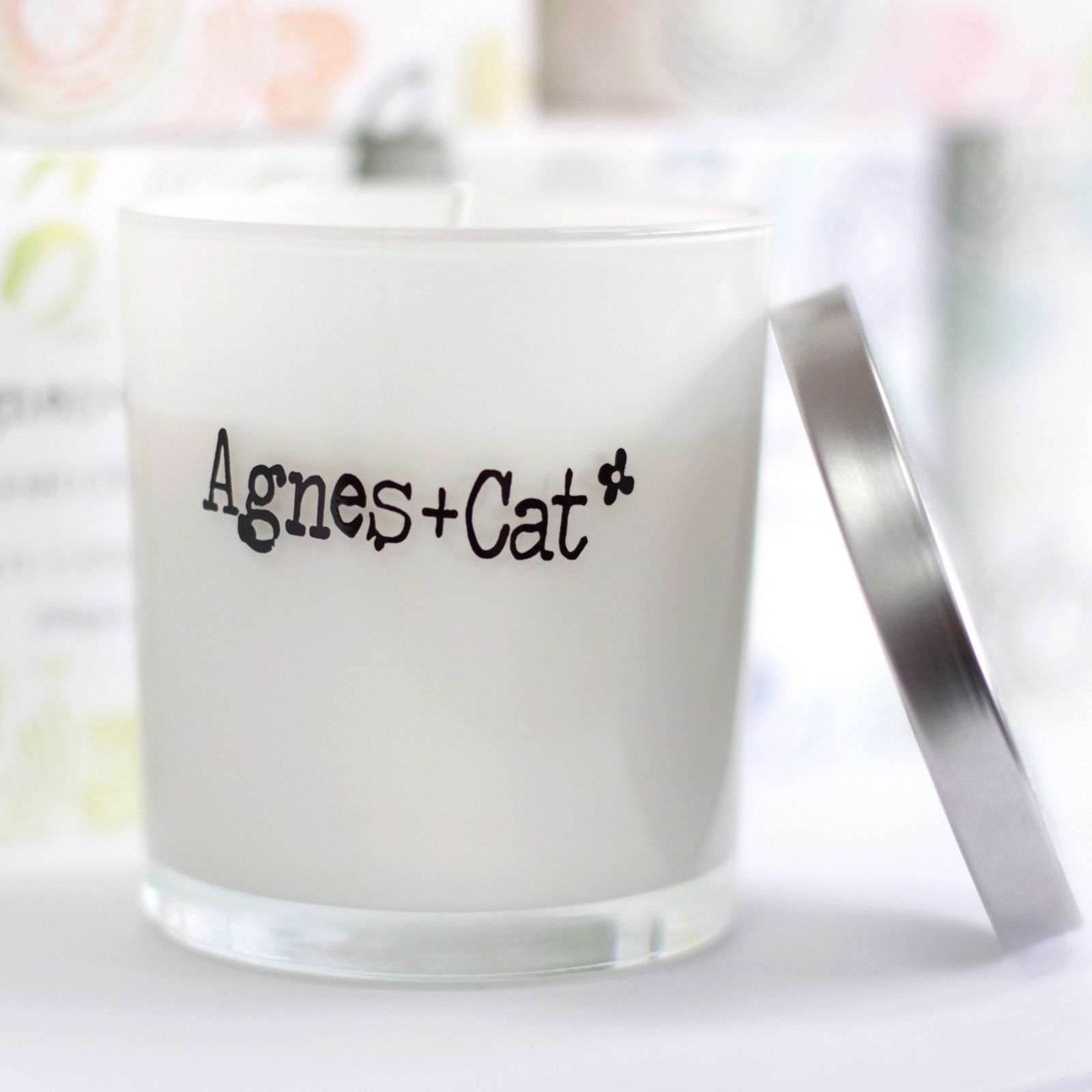 glass votive candle