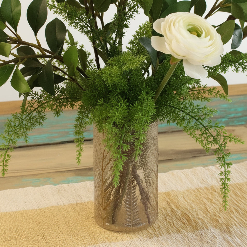 cylinder glass vase