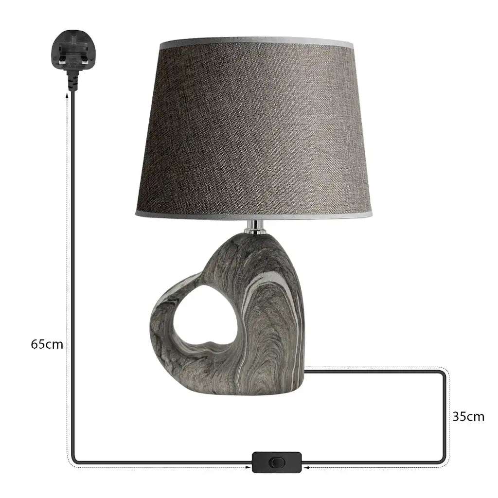 LEDSone Modern Ceramic Table Lamp for Home & Office Black Or Gold Home & Garden > Lighting > Lamps > Ceramic Table Lamps > Black Table Lamps > Gold Table Lamps emmy-jane-boutique.myshopify.com