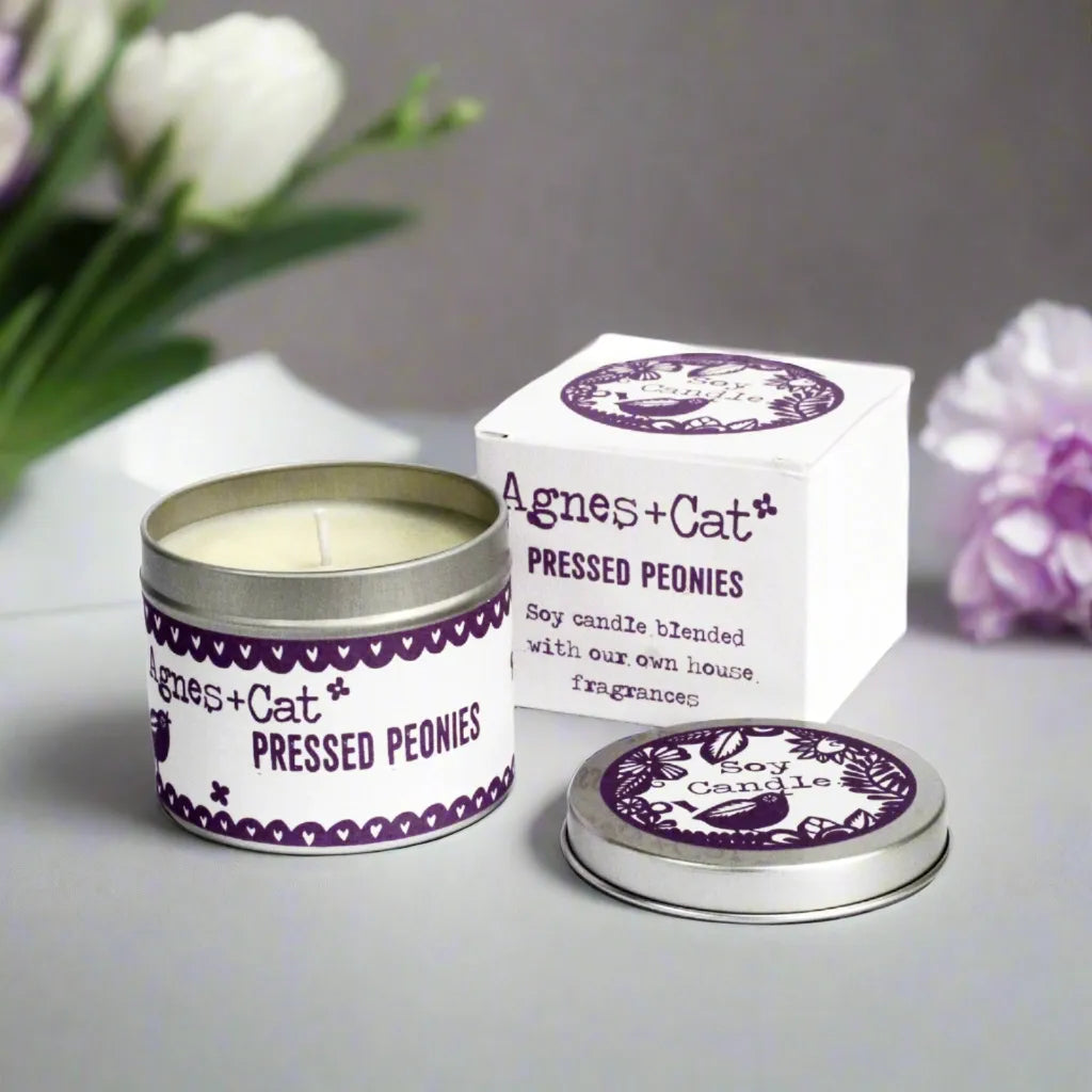 Agnes and Cat Agnes+Cat Soy Wax Tin Candles Vegan & Plastic-Free Home & Garden > Decor > Home Fragrances > Candles > Agnes and Cat Candles > Agnes+Cat Soy Wax Tin Candles > Vegan Candles > Plastic-Free Candles emmy-jane-boutique.myshopify.com