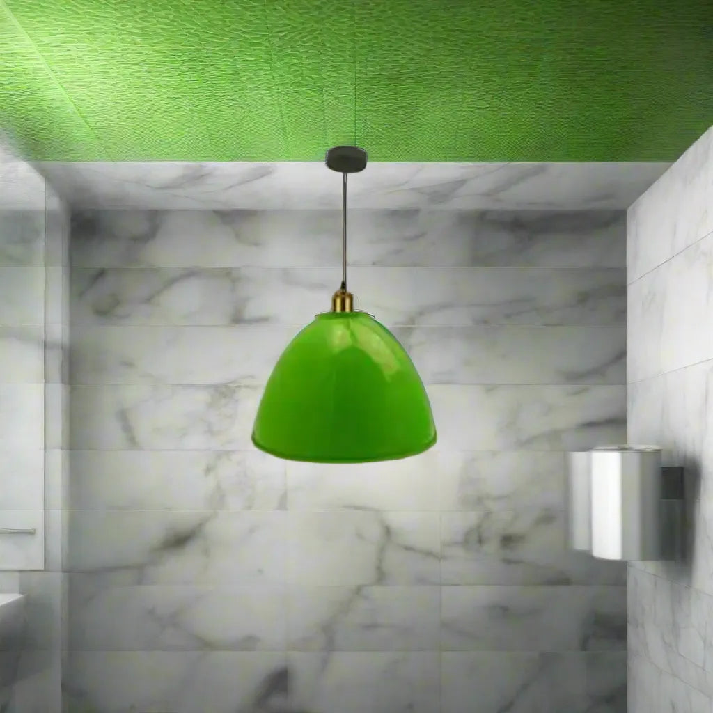 LEDSone Vintage Industrial Hanging Pendant Light - Green Metal Shade Ceiling Fixture Home & Garden > Lighting > Lighting Fixtures > Ceiling Light Fixtures > Vintage Industrial Hanging Pendant Light > Green Metal Shade Ceiling Fixture emmy-jane-boutique.myshopify.com