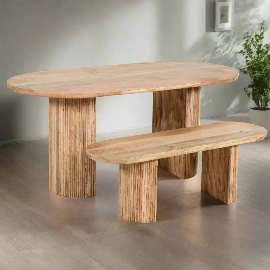 Verty Furniture Handmade Wooden Dining Table 170Cm Seats 6 Mango Wood Furniture > Tables > Kitchen & Dining Room Tables > Handmade Wooden Dining Tables 170Cm > 6 Seater Dining Tables > Mango Wood Dining Tables emmy-jane-boutique.myshopify.com