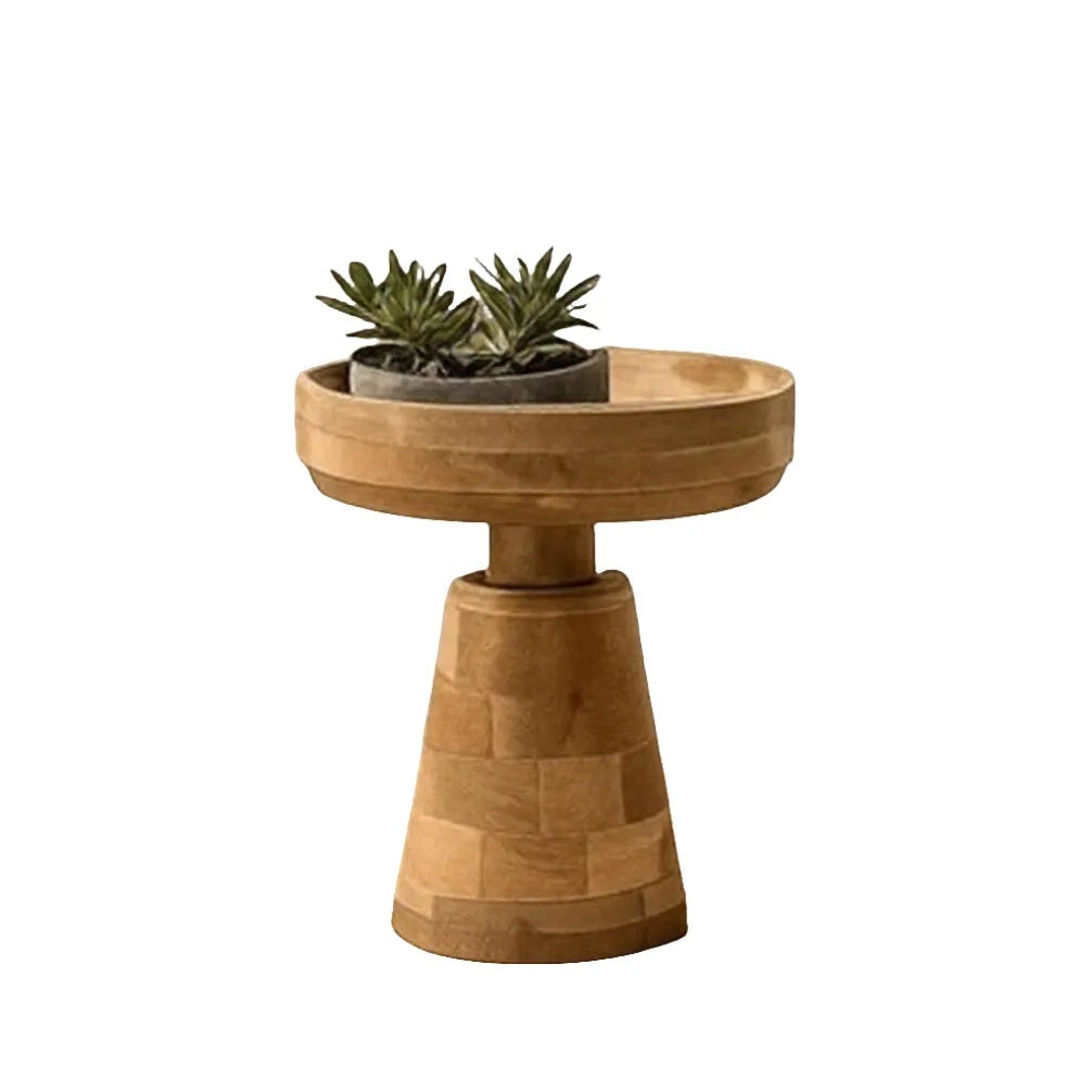 Verty Furniture Wooden Accent Table - Merlin Mango Wood Bedside / End Table Furniture > Tables > Accent Tables > Wooden Display Tables > Small Wooden Table > Merlin Mango Wood Bedside / End Table emmy-jane-boutique.myshopify.com