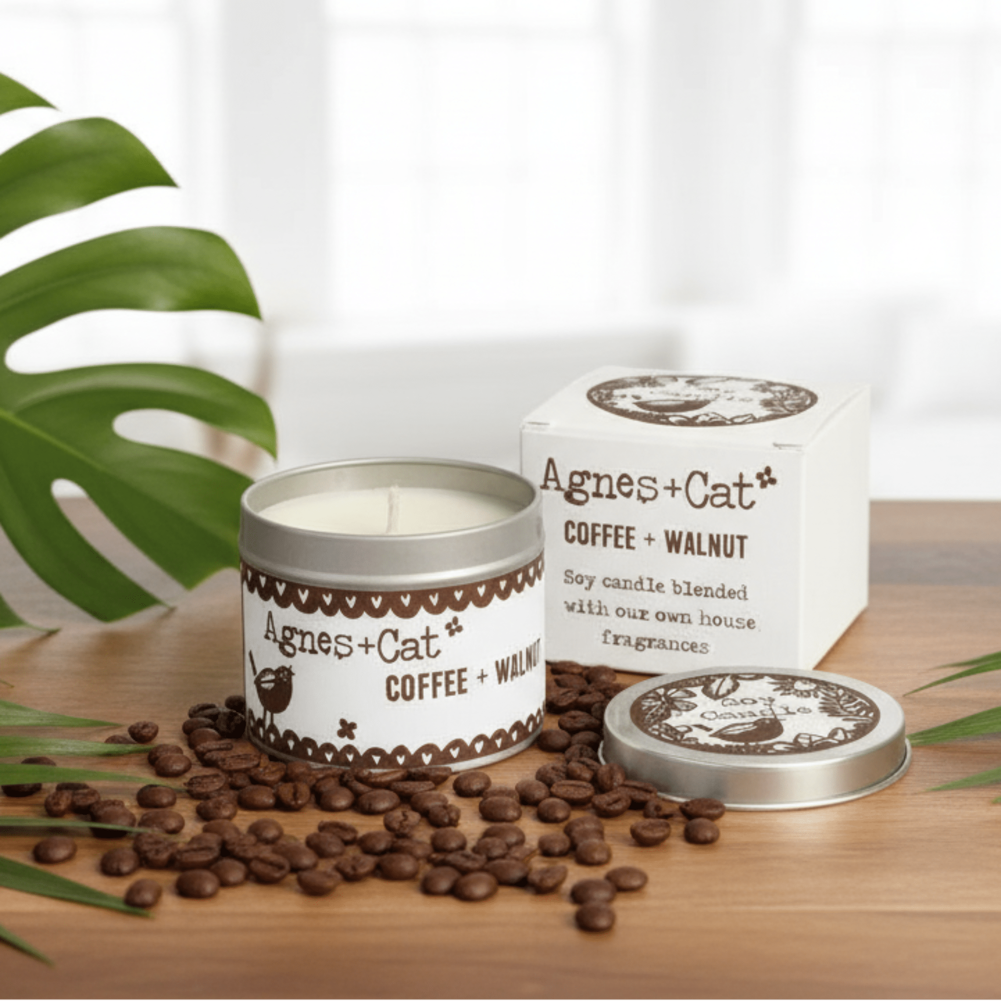 Agnes and Cat Agnes+Cat Soy Wax Tin Candles Vegan & Plastic-Free Home & Garden > Decor > Home Fragrances > Candles > Agnes and Cat Candles > Agnes+Cat Soy Wax Tin Candles > Vegan Candles > Plastic-Free Candles emmy-jane-boutique.myshopify.com