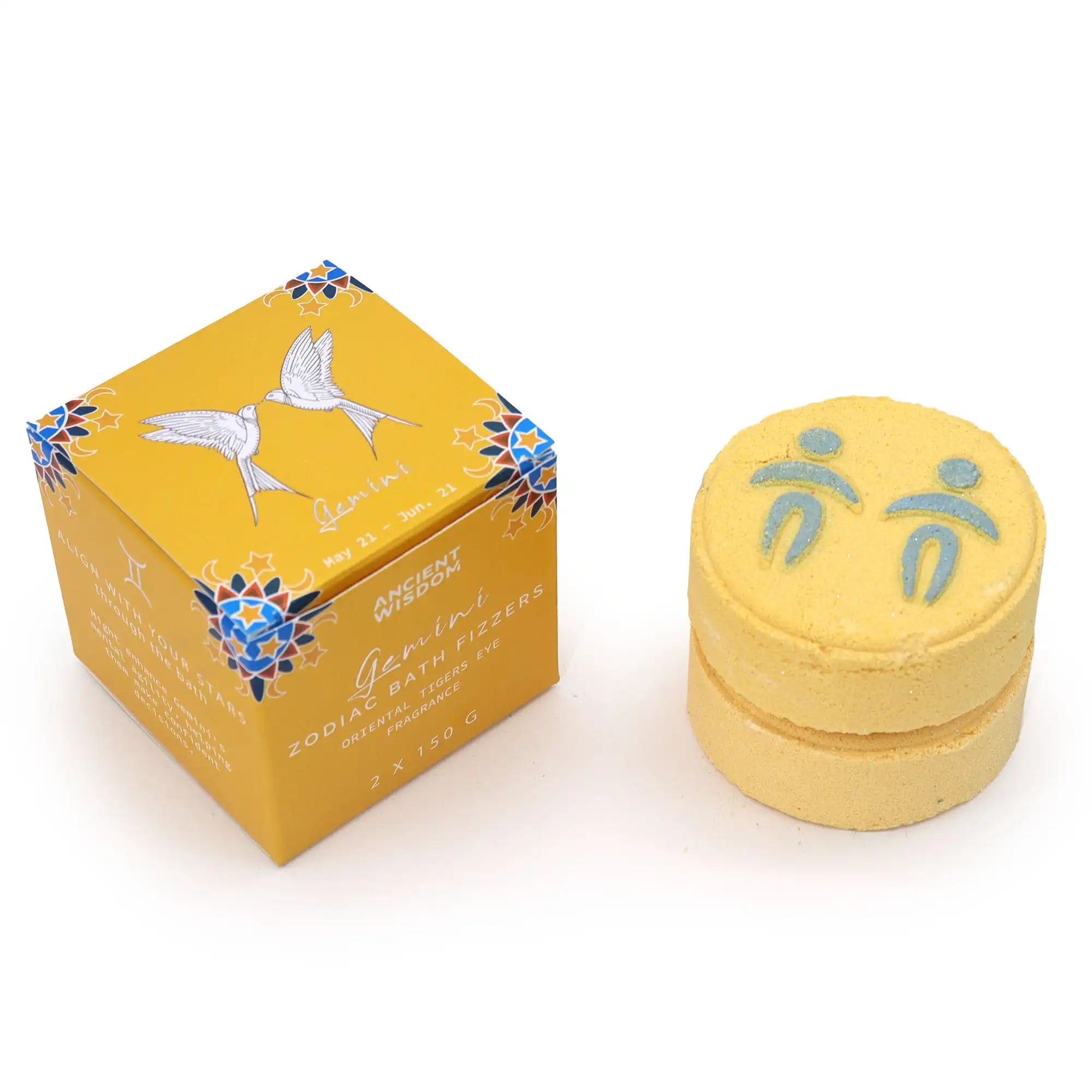 Ancient Wisdom Bath Fizzers Zodiac Horoscope Bathbombs 2 Pack Vegan Friendly Health & Beauty > Personal Care > Cosmetics > Bath & Body > Bath Additives > Bath Fizzers Zodiac Bath Fizzers > Horoscope Bathbombs 2 Pack > Vegan Friendly Bath Bombs emmy-jane-boutique.myshopify.com