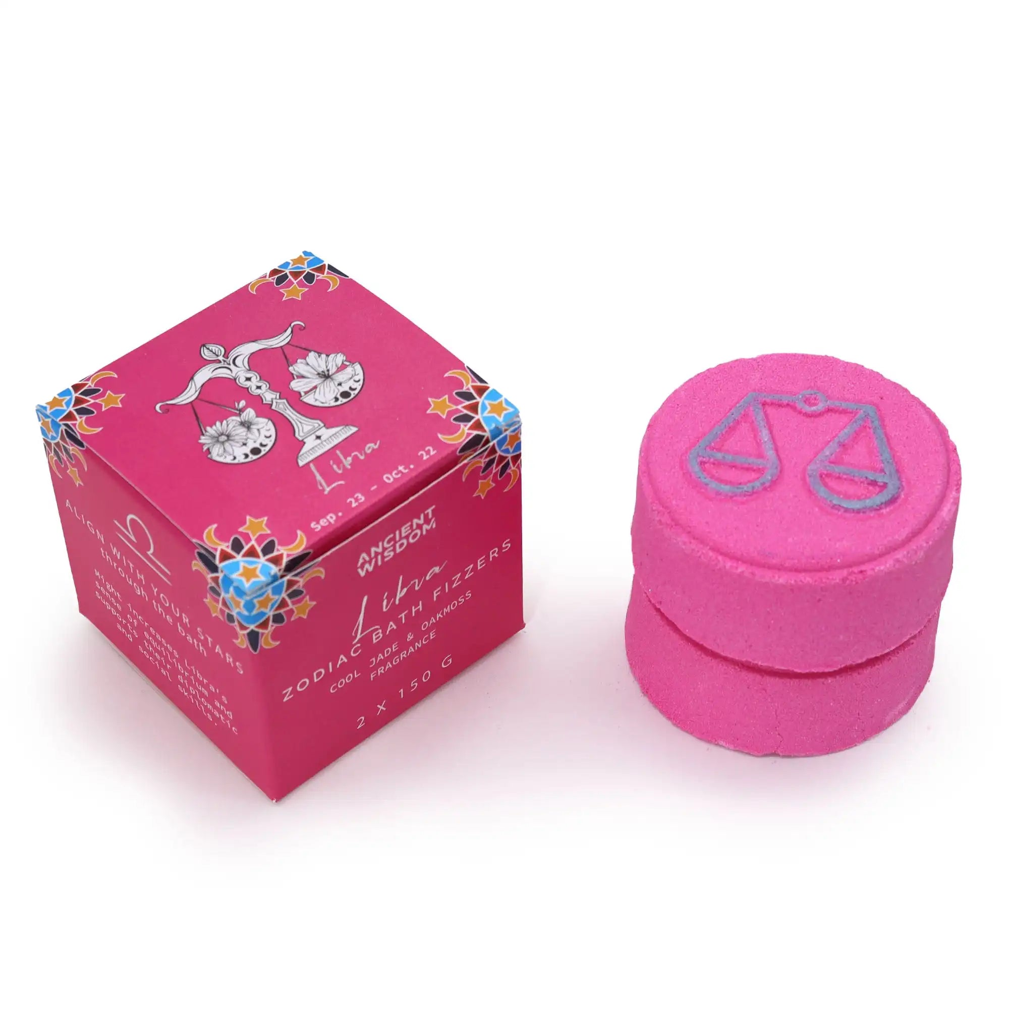 Ancient Wisdom Bath Fizzers Zodiac Horoscope Bathbombs 2 Pack Vegan Friendly Health & Beauty > Personal Care > Cosmetics > Bath & Body > Bath Additives > Bath Fizzers Zodiac Bath Fizzers > Horoscope Bathbombs 2 Pack > Vegan Friendly Bath Bombs emmy-jane-boutique.myshopify.com