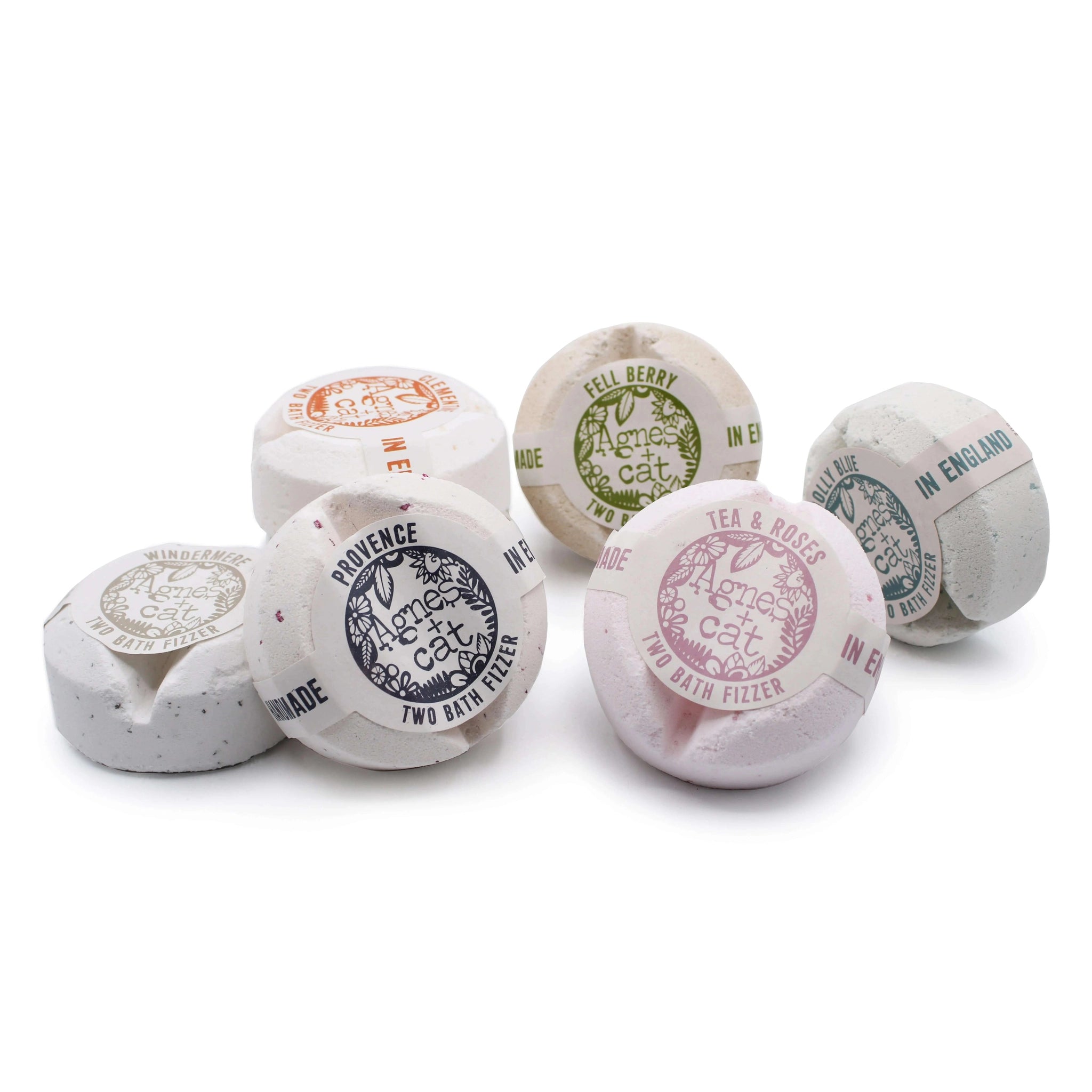 Agnes and Cat Bath Bomb Fizzers - Agnes & Cat - UK Made - Vegan Bath Soak Health & Beauty > Personal Care > Cosmetics > Bath & Body > Bath Additives > Bath Bombs > Bath Fizzers > Agnes and Cat Bath Fizzers emmy-jane-boutique.myshopify.com