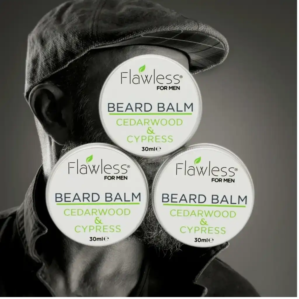 Flawless Cedarwood Beard Balm - Flawless- Handmade & Vegan Health & Beauty > Personal Care > Hair Care > Shampoo & Conditioner > Conditioners > Beard Conditioners > Pure and Natural Beard Balms emmy-jane-boutique.myshopify.com